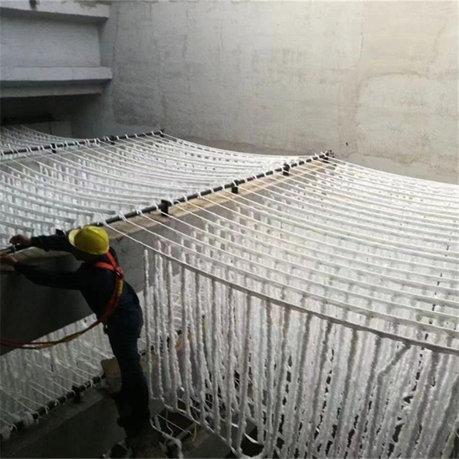 Biological rope media site install