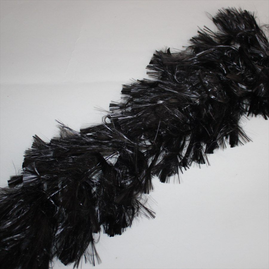 Close-up of the carbon fiber filaments