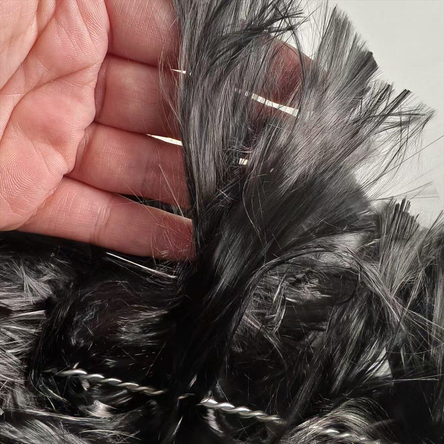 Carbon fiber water grass hanging strands