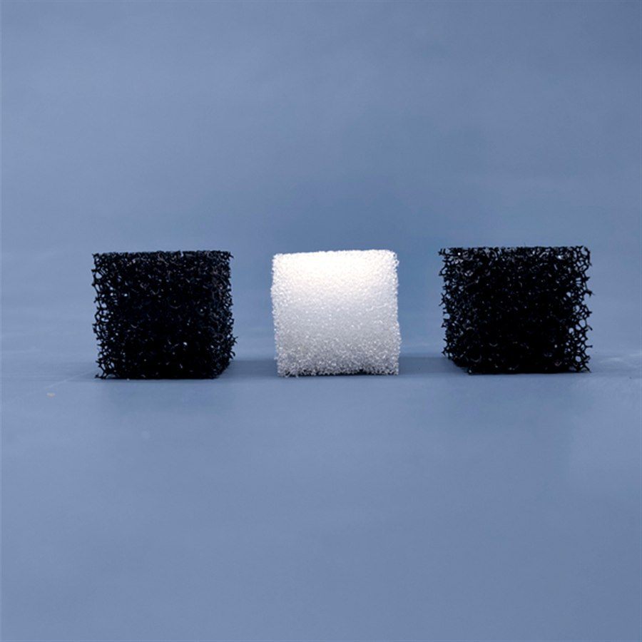 Polyurethane sponge media