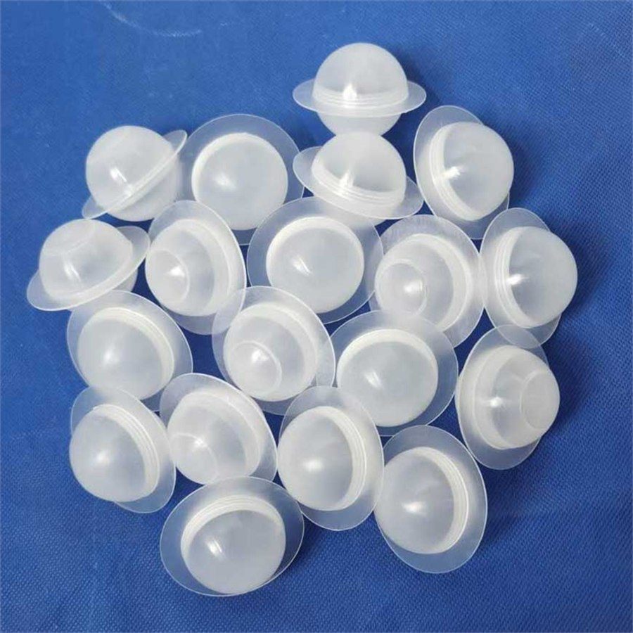 Hollow PP cover balls with rim in bulk