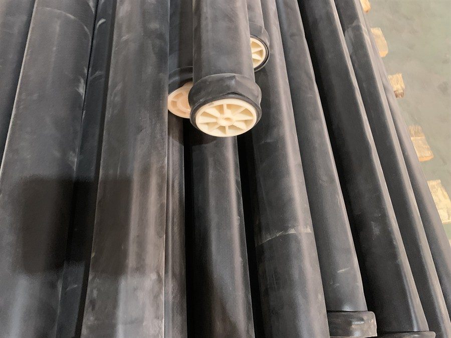 Tube aerator production run in the workshop